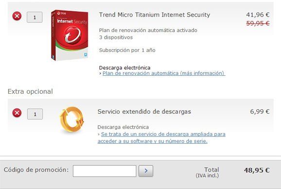Código promoción TrendMicro